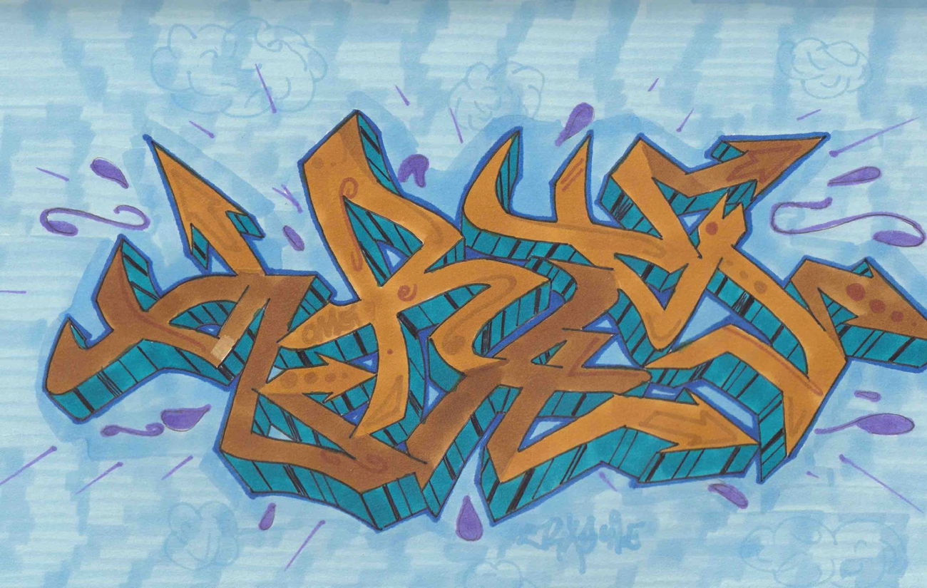 Graffiti Wall - Photo by boeone