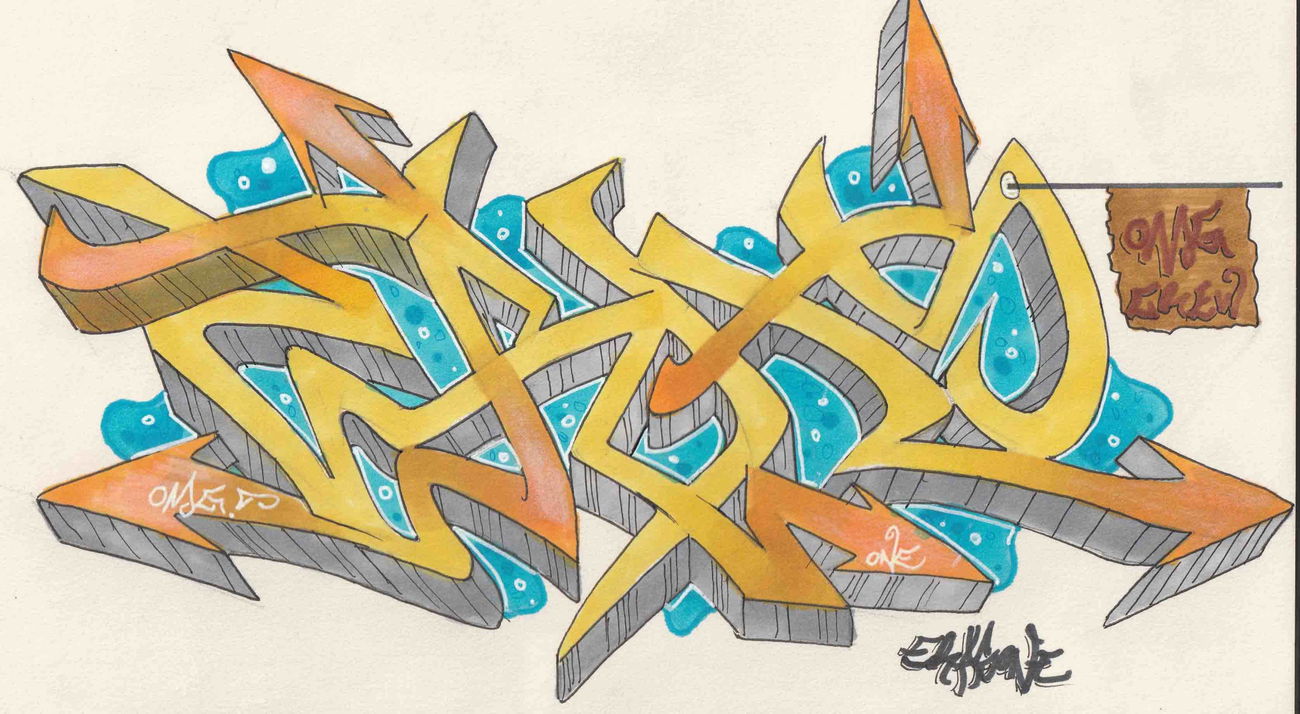 Graffiti Sketch - Photo by boeone