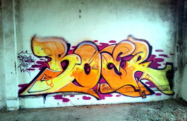 Graffiti Wall - Photo by boer412 - boer, graffiti, dorohoi (2014)