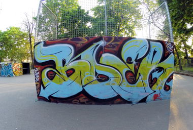 Graffiti Wall - Photo by boer412 - skatepark, boer, graffiti (2014)