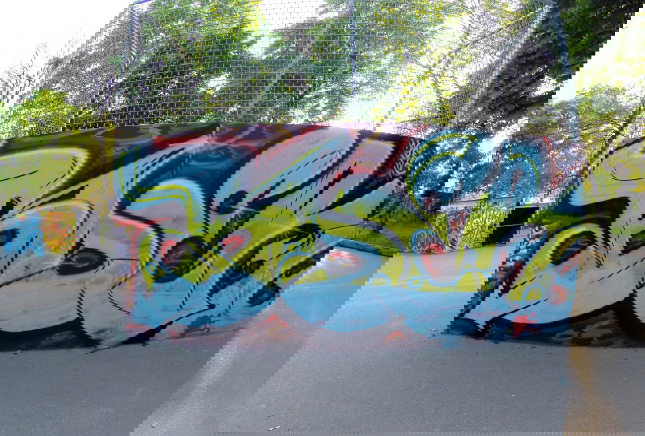 Graffiti Wall - Photo by boer412 - skatepark, boer, graffiti (2014)