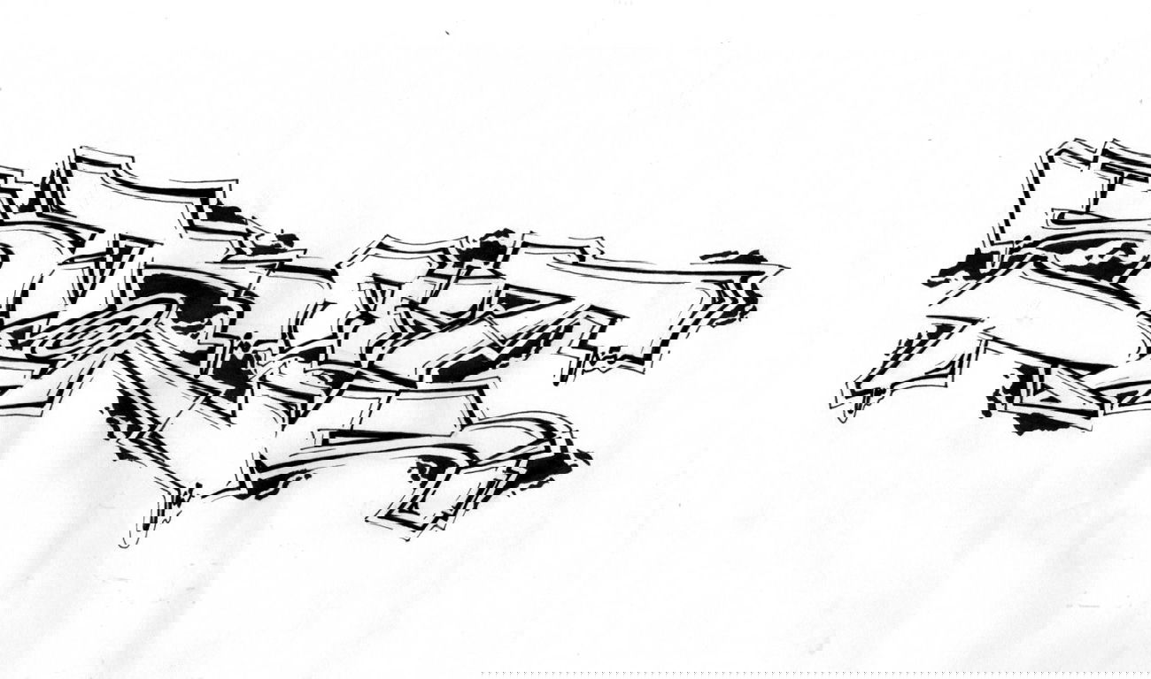 Graffiti Sketch - Photo by boheme - streetpins, boheme (2013)