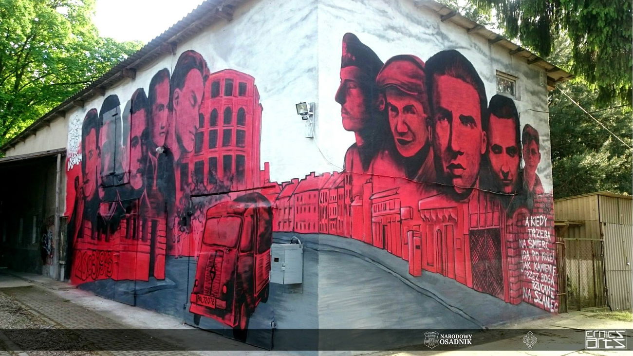 Graffiti Wall in Polska - Photo by bohen - warsaw, akcjapodarsenalem, powstaniewarszawskie (2016)