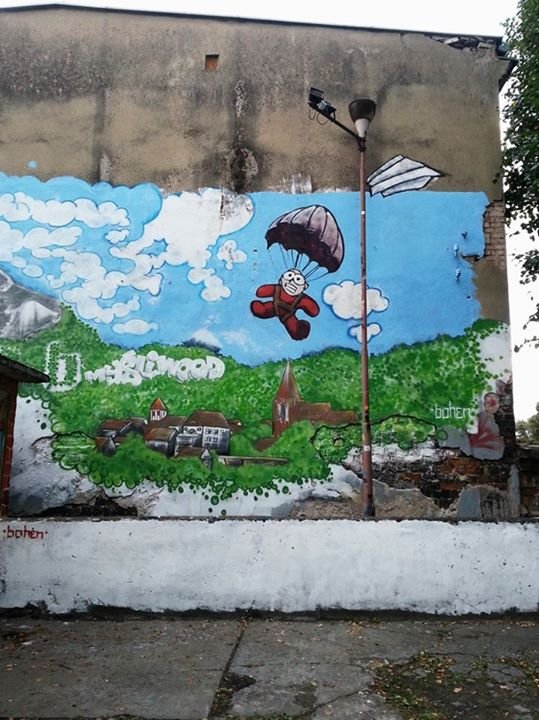 Graffiti Wall in My?libórz - Photo by bohen - bohen, mysliwood, mysliborz (2013)