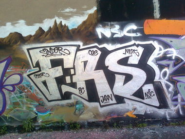 Graffiti Wall - Photo by bomb4life - frs, 94 (2013)