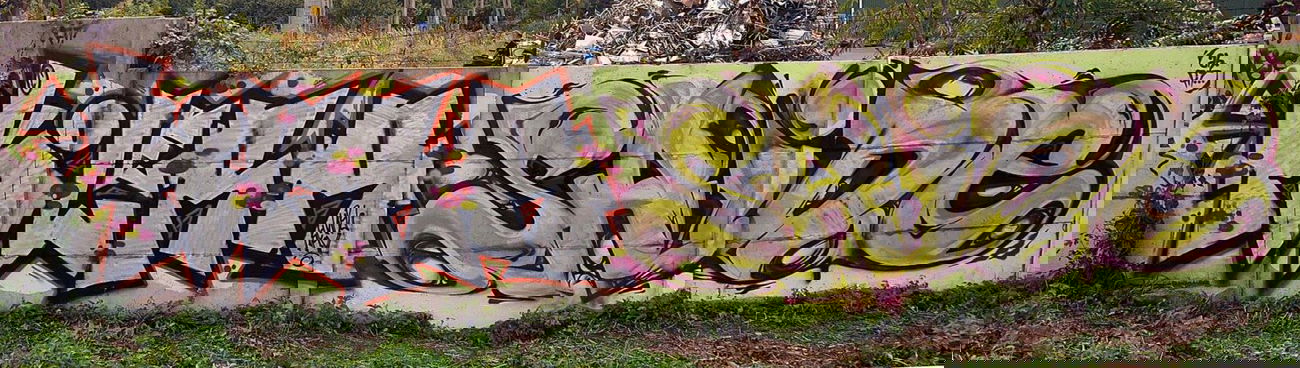 Graffiti Wall - Photo by bombrstompr - kolera, ombre, stompr (2014)