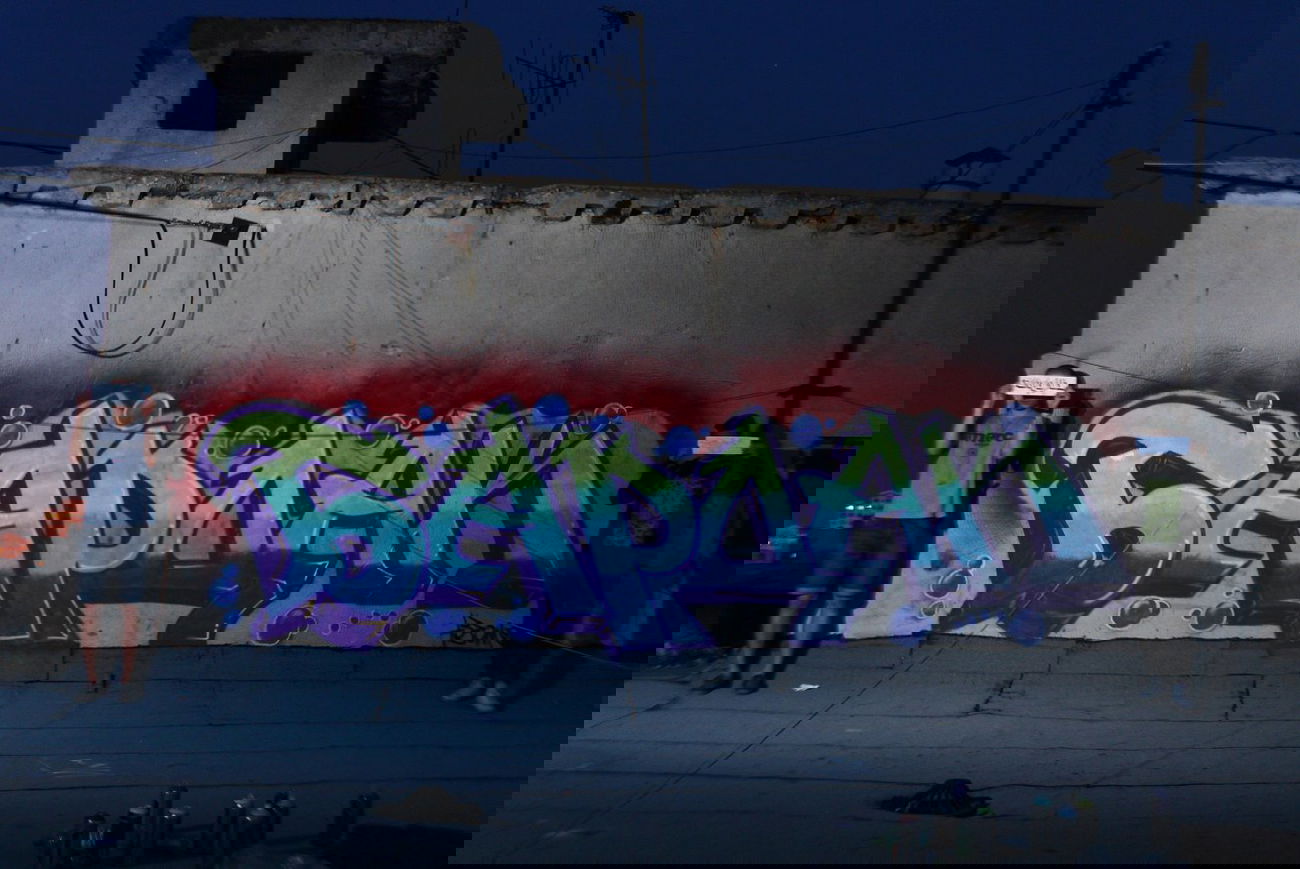 Graffiti Wall in Lipetsk - Photo by bombus616 - bardak, crew, lipetsk