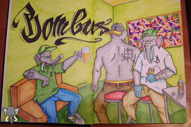 Graffiti Sketch - Photo by bombus616 - bombus