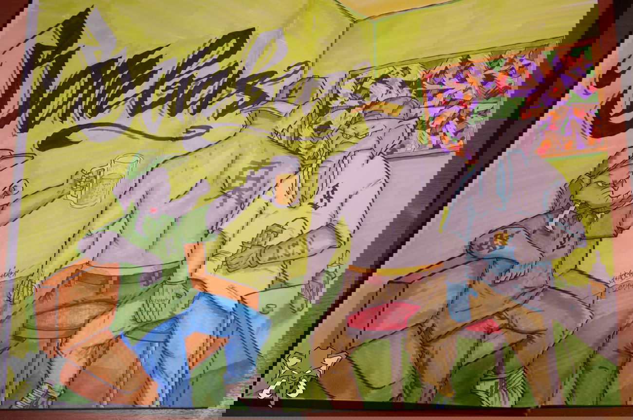 Graffiti Sketch - Photo by bombus616 - bombus