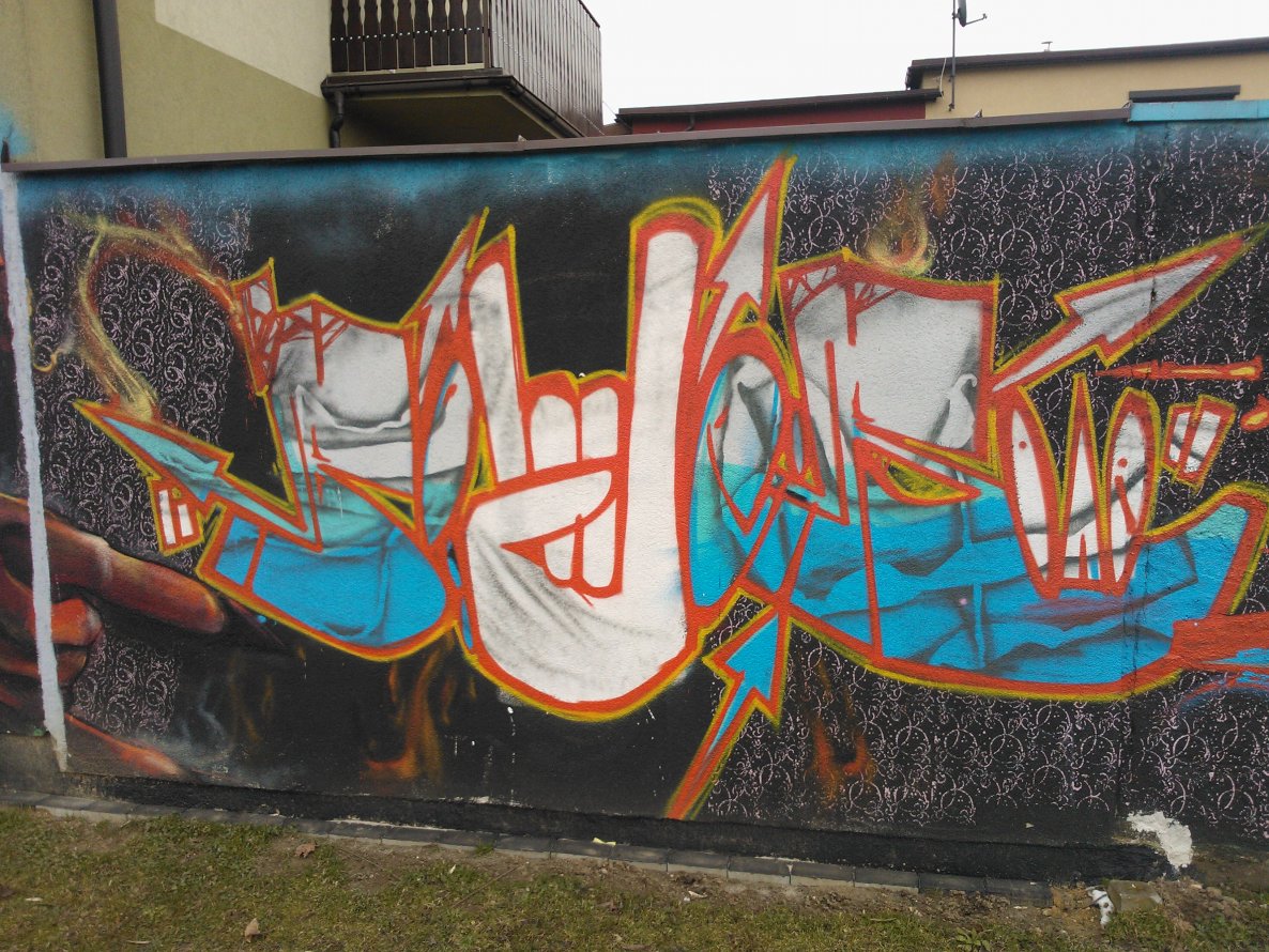 Graffiti Wall in Poland - Photo by boner1985 - boner