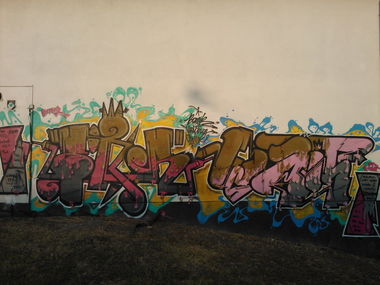 Graffiti Wall in Poland - Photo by boner1985 - boner, wait