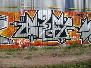 Graffiti Wall in Poland - Photo by boner1985