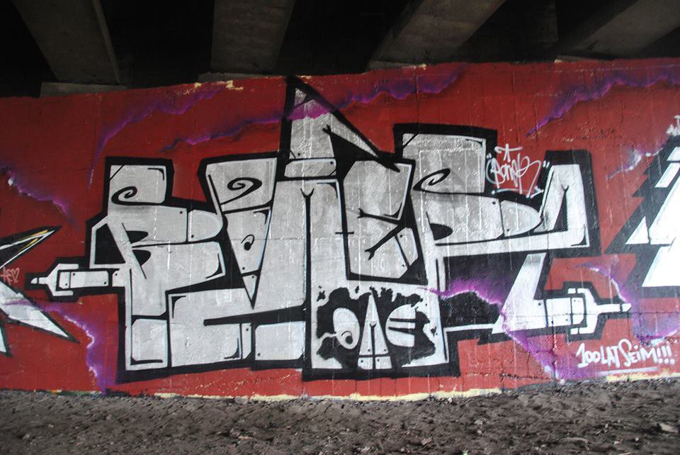 Graffiti Wall in Katowice - Photo by boner1985 - b1