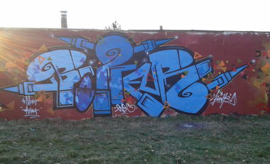 Graffiti Wall in Zory - Photo by boner1985 - b1