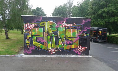 Graffiti Wall in Poland - Photo by boner1985