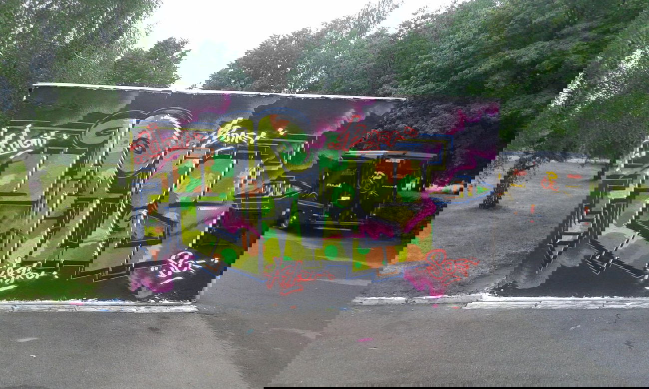 Graffiti Wall in Poland - Photo by boner1985