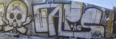 Graffiti Bombing in Polska - Photo by boner1985