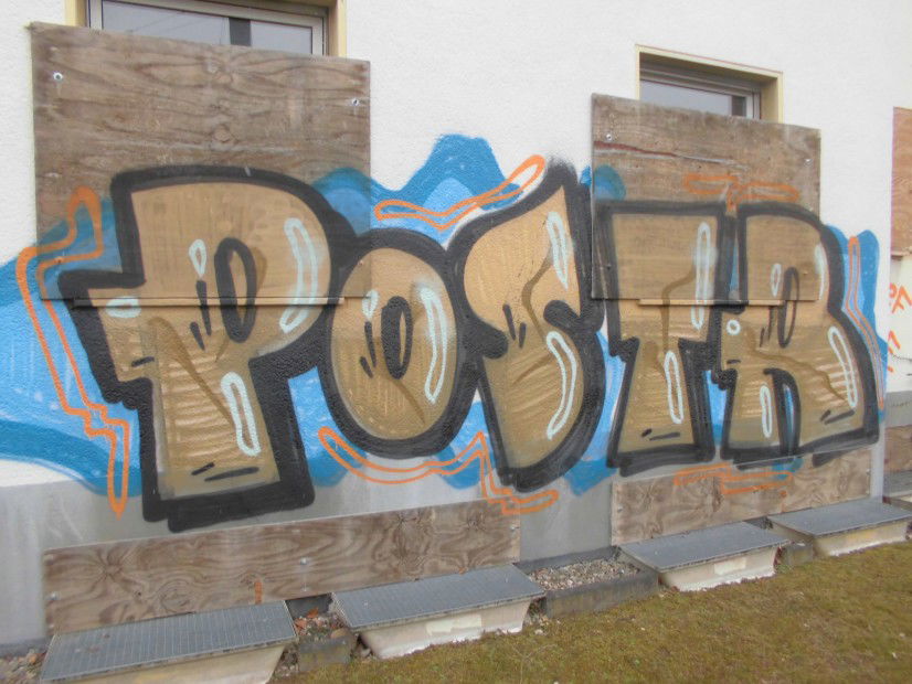 Graffiti Wall - Photo by bonn - postr, poster, sod (2013)