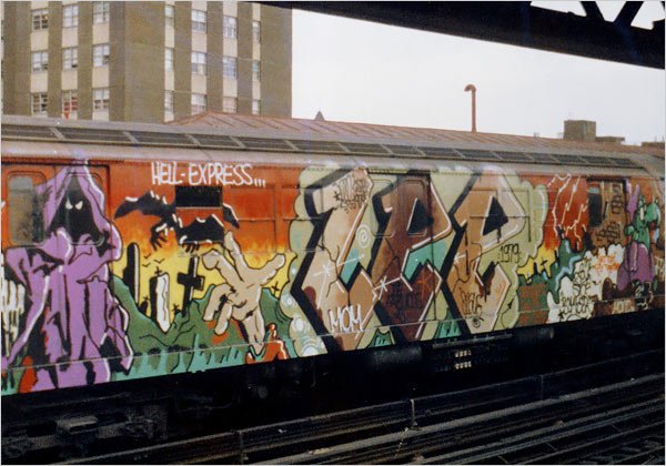Graffiti Wall - Photo by boogiedownbronx