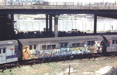 Graffiti Wall - Photo by boogiedownbronx