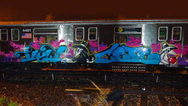 Graffiti Train - Photo by boogiedownbronx