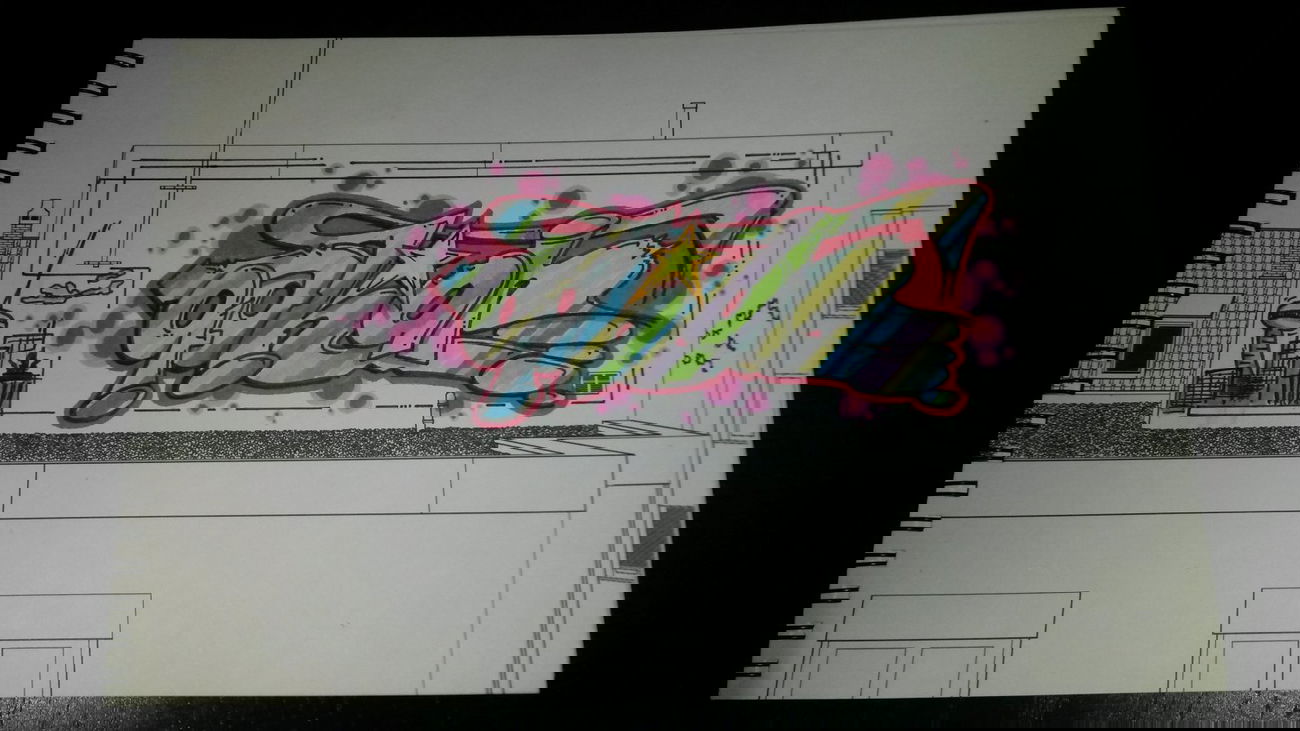 Graffiti Sketch - Photo by bpowder - gohar, main, crew