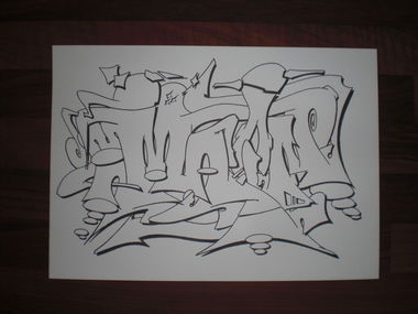 Graffiti Sketch - Photo by bpowder - main, crew, rules