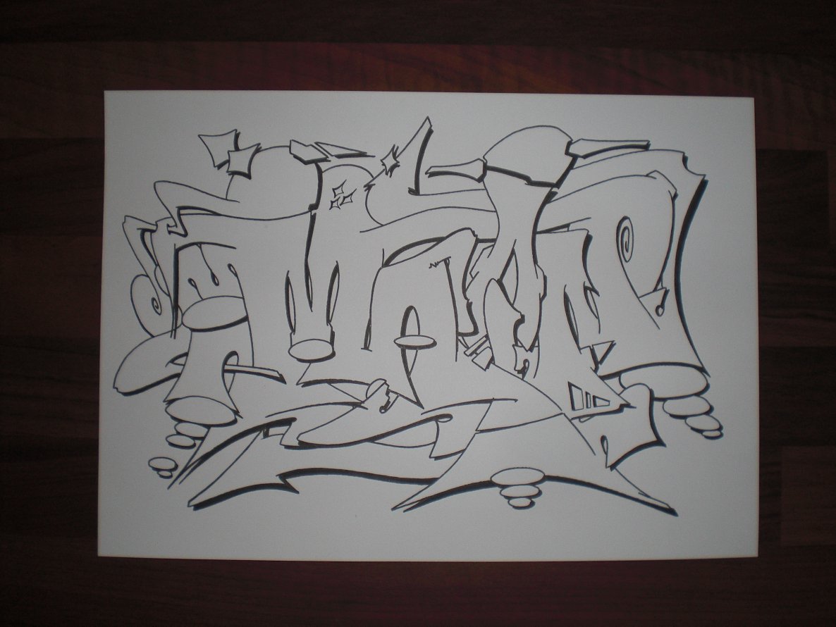 Graffiti Sketch - Photo by bpowder - main, crew, rules