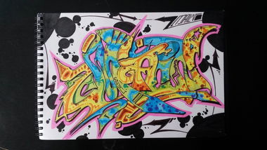 Graffiti Sketch - Photo by bpowder - main, crew, rules