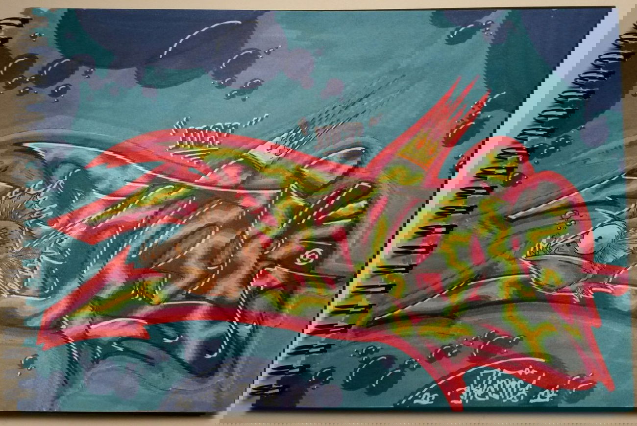 Graffiti Wall - Photo by bpowder