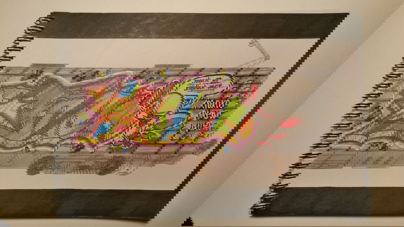 Graffiti Sketch - Photo by bpowder - main, crew, rules