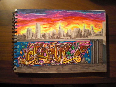 Graffiti Sketch - Photo by bpowder - soul512, main, crew