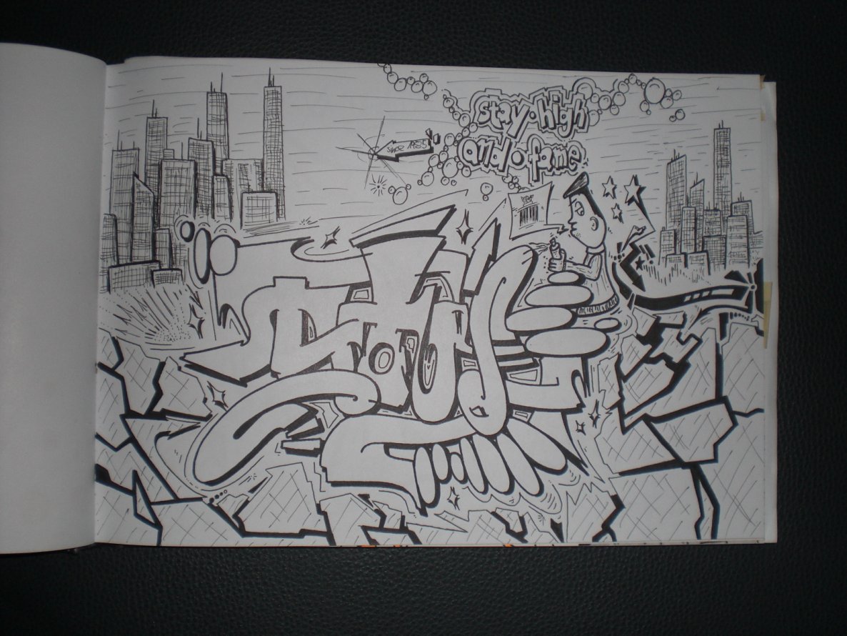 Graffiti Sketch - Photo by bpowder - soul, soul512, main