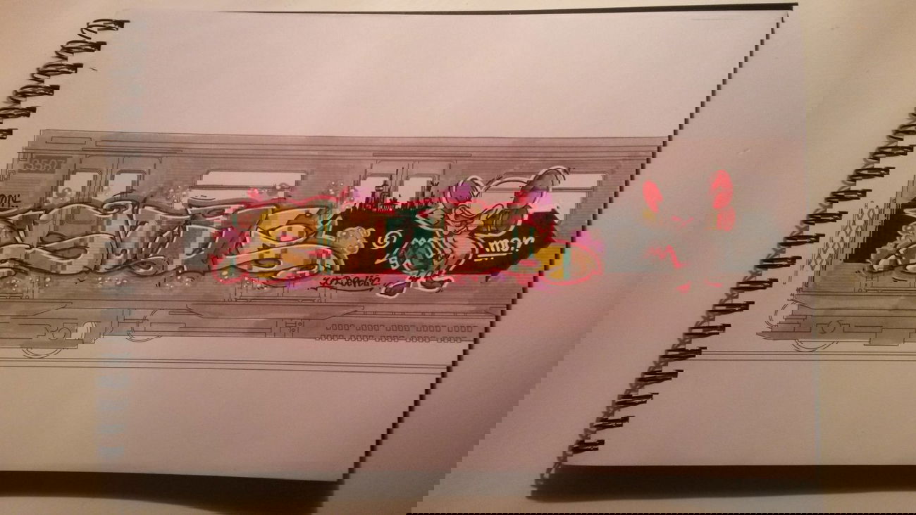 Graffiti Train - Photo by bpowder - soul, soul512, main