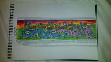 Graffiti Sketch - Photo by bpowder - soul, soul512, main