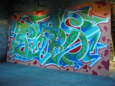Graffiti Wall - Photo by bpowder - pyro, rip, main