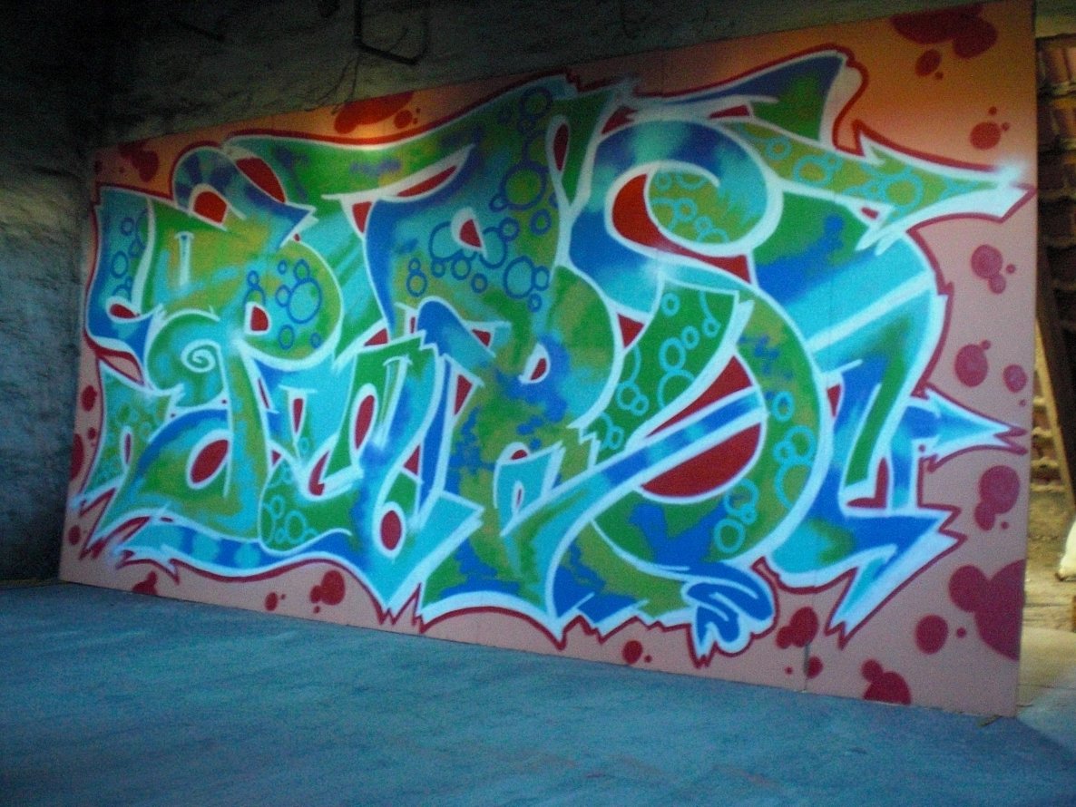 Graffiti Wall - Photo by bpowder - pyro, rip, main