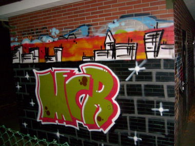 Graffiti Wall - Photo by bpowder