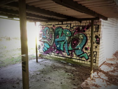 Graffiti Wall - Photo by bpowder