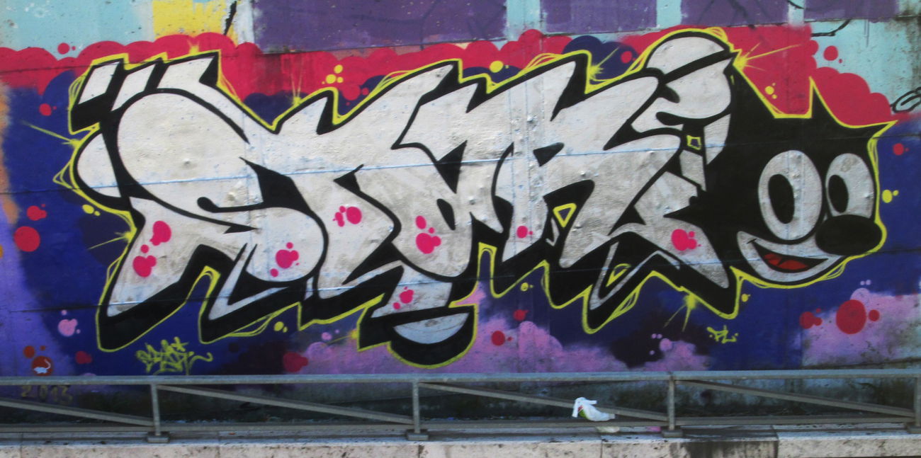 Graffiti Wall - Photo by br4k3s - star (2013)