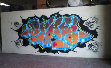 Graffiti Wall - Photo by br4k3s - star (2014)