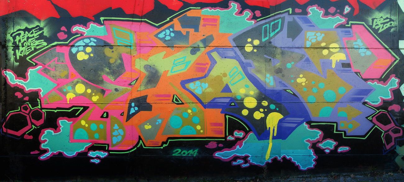 Graffiti Wall - Photo by br4k3s - star, italy (2014)
