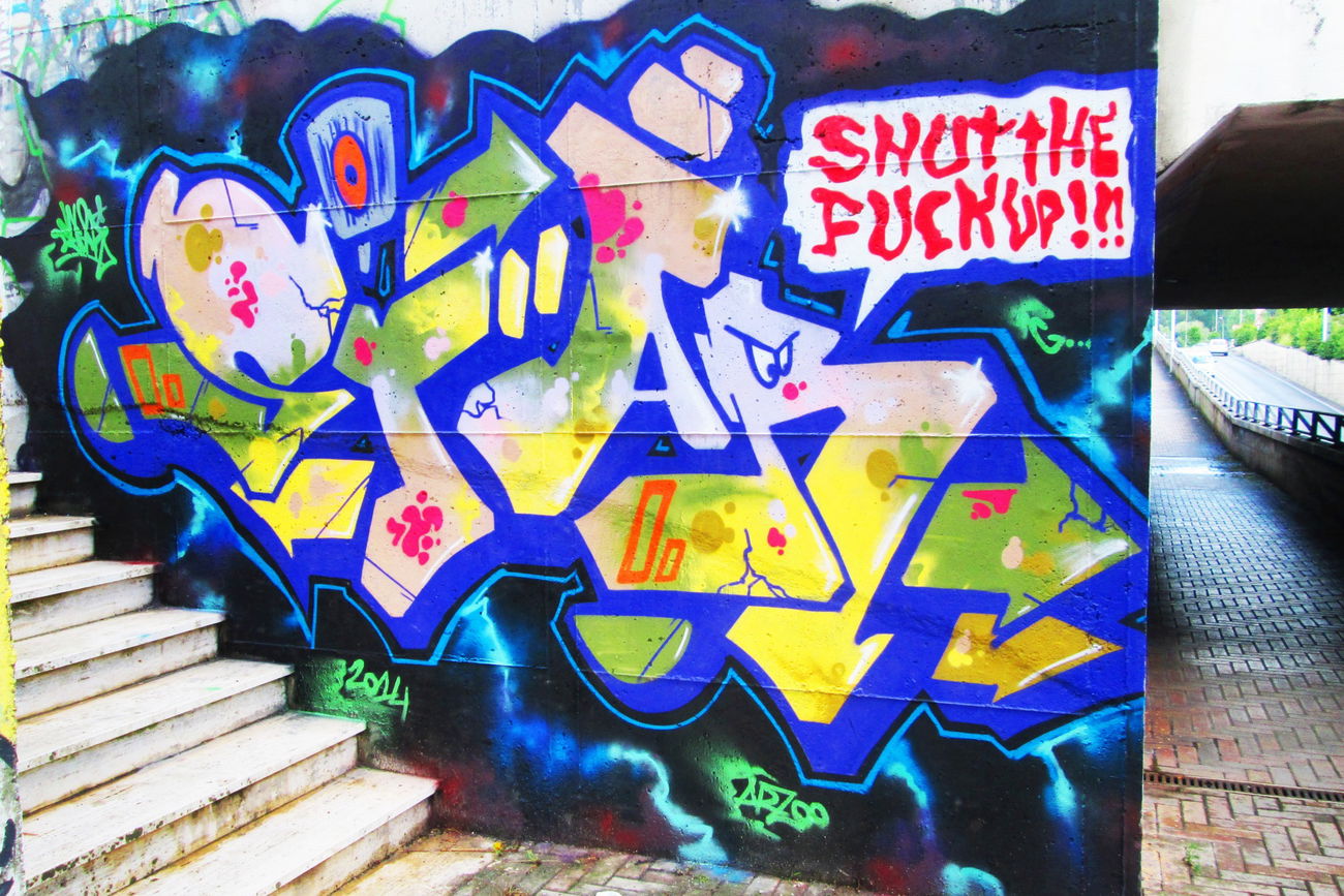 Graffiti Wall - Photo by br4k3s - star, italy (2014)