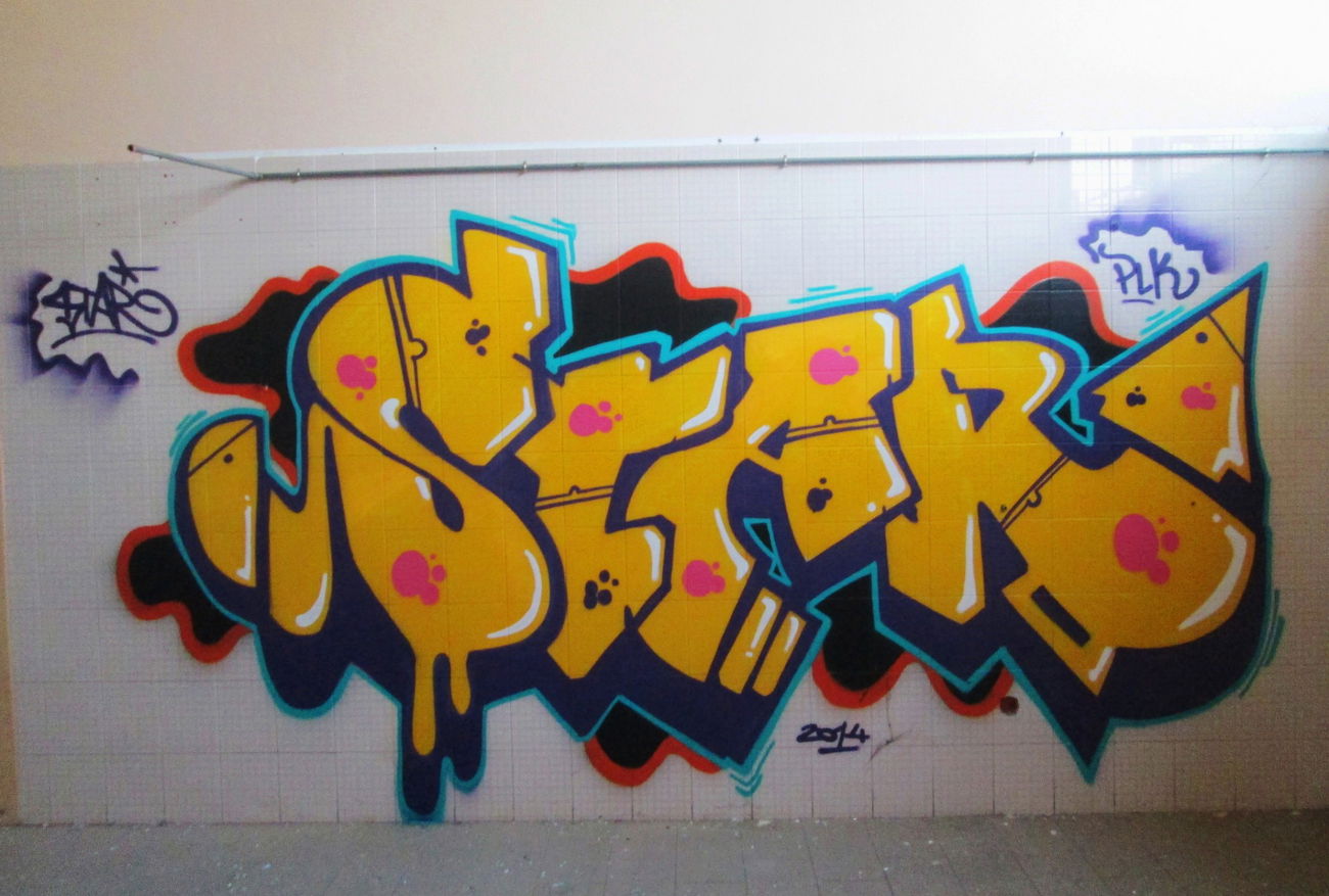 Graffiti Wall - Photo by br4k3s - star, italy (2014)