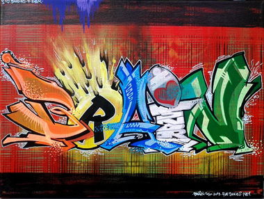 Graffiti Sketch in Berlin - Photo by braintogo - braintogo, brain2go (2014)