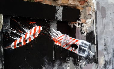 Graffiti Street Art in Deutschland - Photo by braintogo - icescream, character (2014)