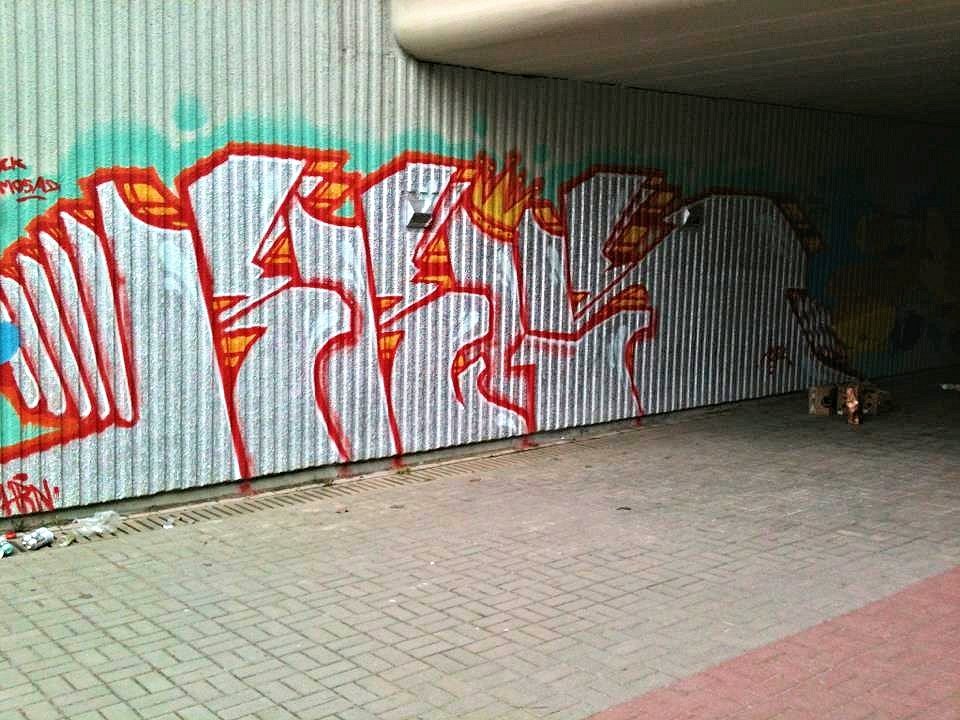 Graffiti Wall in Kielce - Photo by bris124 - briser, bris, bris124