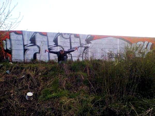 Graffiti Bombing in Kielce - Photo by bris124 - briser, bris124, bris