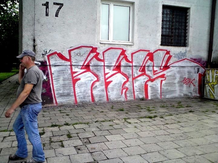 Graffiti Bombing in Kielce - Photo by bris124 - briser, bris124, bris