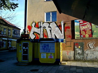 Graffiti Bombing in Kielce - Photo by bris124 - briser, bris124, bris